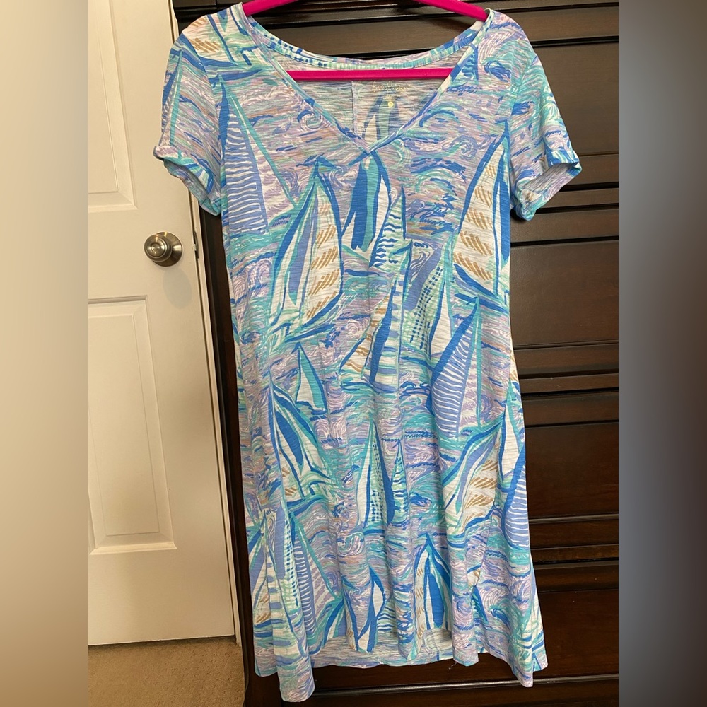 Lilly Pulitzer Sailboat dress VGUC Small